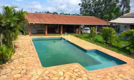 Chácara para Venda em Cosmópolis, Itapavussu, 3 dormitórios, 1 suíte, 3 banheiros, 6 vagas