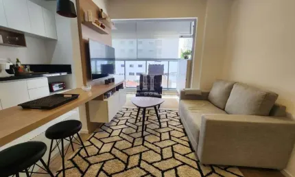 Apartamento para Venda em Campinas, Cambuí, 1 dormitório, 1 suíte, 1 banheiro, 1 vaga