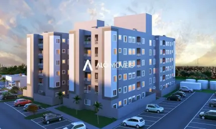 Apartamento com 2 quartos à venda na Avenida Brasília, 157000, Novo Mundo, Curitiba por R$ 296.990
