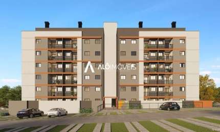 Apartamento com 3 quartos à venda na Rua José Marcelino da Silva Júnior, 914, Cidade Industrial, Curitiba por R$ 370.567