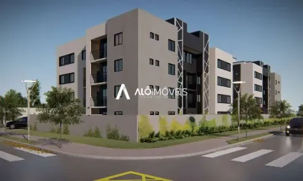 Apartamento com 2 quartos à venda na rua casemiro augusto rodacki, 219, cidade industrial, curitiba por r$ 379.900
