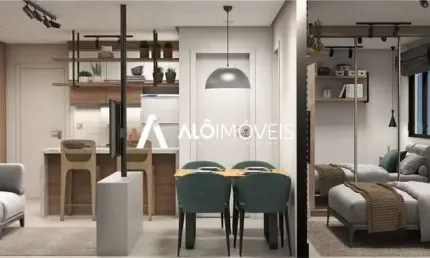 Apartamento com 2 quartos à venda na rua tibagi, 740, centro, curitiba por r$ 334.408
