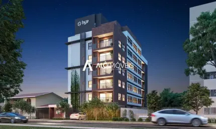 Apartamento com 1 quarto à venda na Rua Professor Luiz César, 811, Água Verde, Curitiba por R$ 381.900