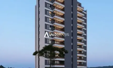 Apartamento com 3 quartos à venda na Rua Salomão Guelmann, 156, Novo Mundo, Curitiba por R$ 638.690