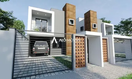 Casa em condomínio fechado com 3 quartos à venda na rua mato grosso, 1536, portão, curitiba por r$ 765.449