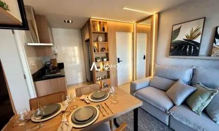 Apartamento com 1 quarto à venda na avenida visconde de guarapuava, 3070, centro, curitiba por r$ 645.000