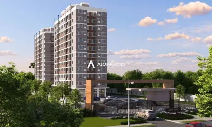 Apartamento com 2 quartos à venda na Rua Aluízio Finzetto, 3511, Prado Velho, Curitiba por R$ 360.400