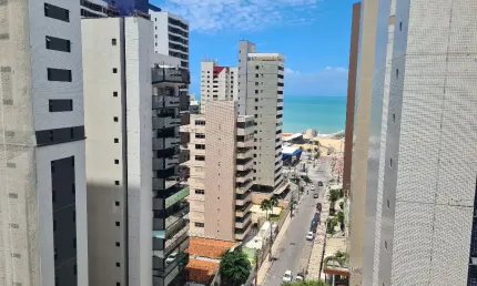 Apartamento moderno com vista mar – localização privilegiada na rua ildefonso albano