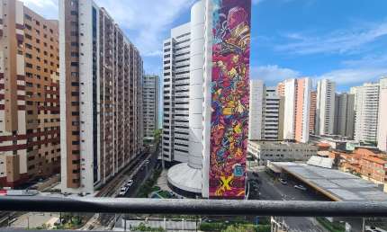 Apartamento 1 Quarto no Edifício San Martin – Avenida Abolição, Fortaleza
