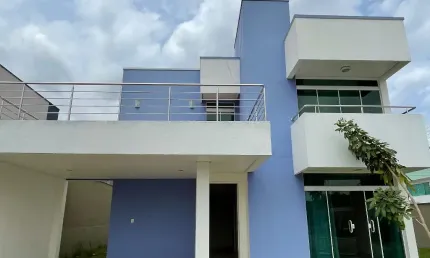 EXCELENTE CASA DUPLEX NO COND. RESERVA DAS FLORES - 3 SUÍTES COM VARANDA, SALA AMPLA - WHATSAPP 929 8144-1596