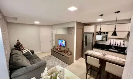 Apartamento para venda em balneário camboriú, são francisco de assis, 1 dormitório, 1 suíte, 2 banheiros, 1 vaga