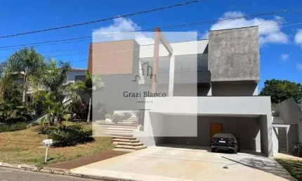 Casa no condomínio fazenda imperial, 5 suítes e piscina aquecida!