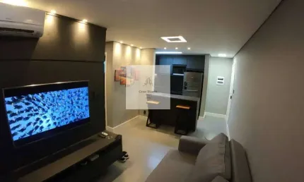 Apartamento mobiliado com 2 quartos, 55m², à venda em sorocaba, edifício residencial mirante da colina