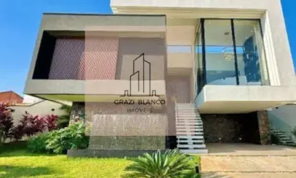 Belíssima casa no Alphaville 3 em Sorocaba, com espelho dágua!