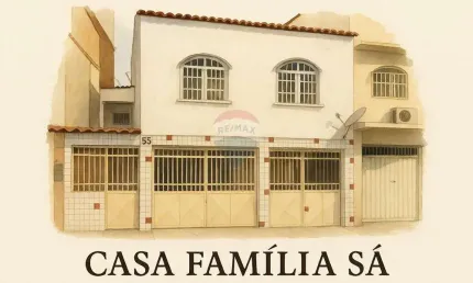 À venda casa em itararé, vitória: 05 quartos, oportunidade de negócio ou geração de renda.