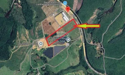 Terreno à venda com 47mil m² e 100m de frente para a BR 101 na Serra
