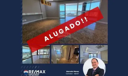 Alugado! Apartamento à venda com 4 suítes e vista para o mar em Santa Helena
