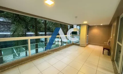 Apartamento Alto Padrão com 143 m², 3/4 + home office, sendo 1 Suíte Master, Lavabo e Banheiro Social  na Barra