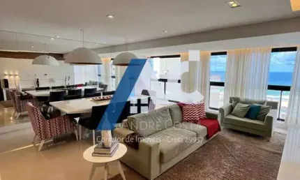 Apartamento cobertura duplex 4 suítes  com 233m² em armação