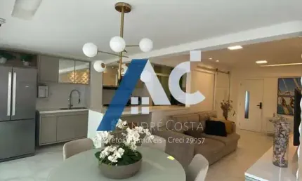 Apartamento Alto Padrão 2/4, 89 m² Finamente Decorado em Ptuaçu