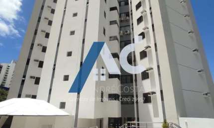 Aluguel de um espaçoso apartamento 4/4 com duas suítes no Edf Mônaco Residence Caminho das Árvores