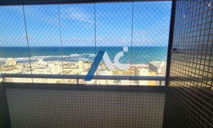 Aluguel Apartamento com 2/4, 70m², Nascente total e espetacular vista mar, na Pituba
