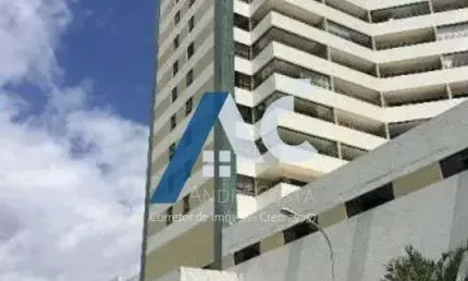 Aluguel apartamento 1/4 mobiliado, com varanda no Premium Plaza - Cam. das Árvores