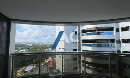 Aluguel apartamento salvador prime 1/4 - 52 m² - mobiliado 1 vaga de garagem