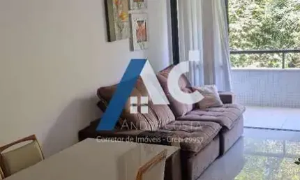 Aluguel Apartamento 3/4 Mobiliado na Pituba - 86m² com Suíte, Ar e Eletros