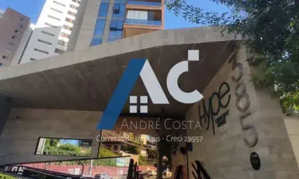Aluguel apartamento de 1/4 no edf. hype concept home - caminho das árvores