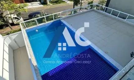 Aluguel casa alto padrão alphaville 2, com 4 quartos e 4 suítes - 400 m² - sem mobilia