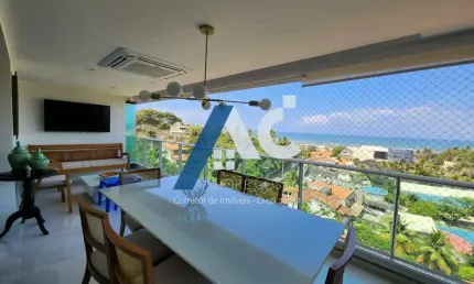 Apartamento nascente original 2/4 com 1 suíte, transformada em 3/4 com 2 suítes, 89 m² em pituaçu