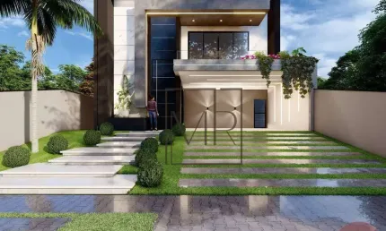 Casa com 5 dormitórios à venda, 307 m² por R$ 2.790.000,00 - Figueira Garden - Atibaia/SP
