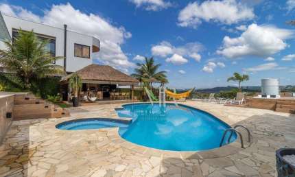 Casa com 4 dormitórios à venda, 550 m² por R$ 4.000.000,00 - Condominio Porto Atibaia - Atibaia/SP
