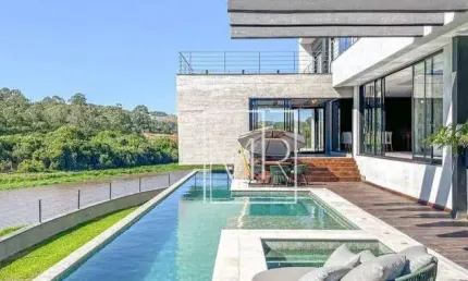 Casa com 3 dormitórios à venda, 525 m² por R$ 6.000.000,00 - Figueira Garden - Atibaia/SP