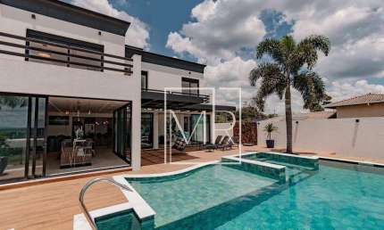 Casa com 4 dormitórios à venda, 365 m² por R$ 3.800.000,00 - Condomínio Residencial Shambala III - Atibaia/SP