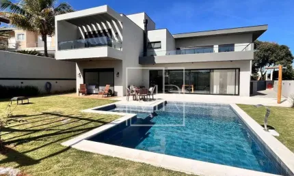 Casa com 4 dormitórios à venda, 472 m² por r$ 4.490.000,00 - condominio porto atibaia - atibaia/sp