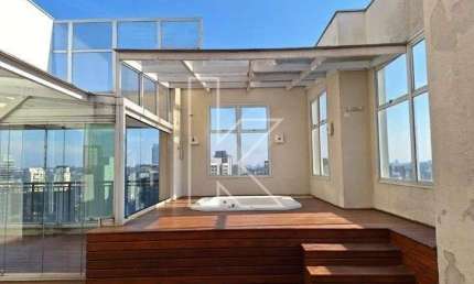 Cobertura com 1 quarto à venda na Rua Cunha Gago, 181, Pinheiros, São Paulo por R$ 2.500.000