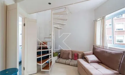 Apartamento com 1 quarto à venda na Rua Gararu, 140, Vila Nova Conceição, São Paulo por R$ 700.000