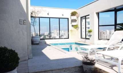Cobertura com 4 quartos à venda na Rua Morais de Barros, 770, Campo Belo, São Paulo por R$ 4.000.000