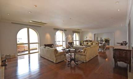 Apartamento com 4 quartos para alugar na Alameda Joaquim Eugênio de Lima, 1600, Jardins, São Paulo por R$ 45.000