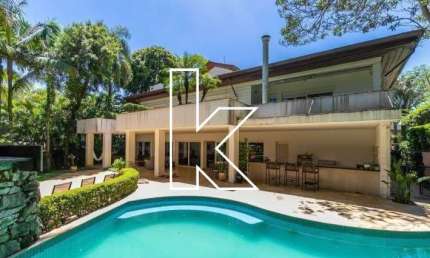 Casa em condomínio fechado com 4 quartos à venda na Rua Heron Domingues, 200, Jardim Cordeiro, São Paulo por R$ 8.550.000