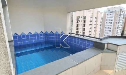 Cobertura com 2 quartos à venda na Avenida Rouxinol, 762, Moema, São Paulo por R$ 1.455.000