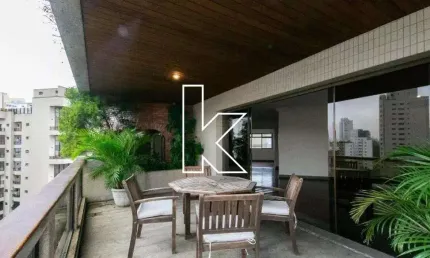Apartamento com 4 quartos à venda na Alameda Jauaperi, 290, Moema, São Paulo por R$ 7.500.000