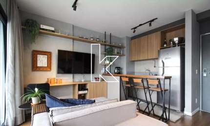 Apartamento com 1 quarto para alugar na Rua Doutor Guilherme Bannitz, 60, Vila Nova Conceição, São Paulo por R$ 7.500
