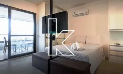 Apartamento com 1 quarto à venda na Rua Casa do Ator, 829, Vila Olímpia, São Paulo por R$ 750.000