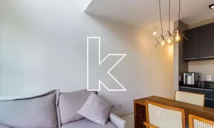 Apartamento com 1 quarto à venda na Avenida Rouxinol, 77, Moema, São Paulo por R$ 595.000