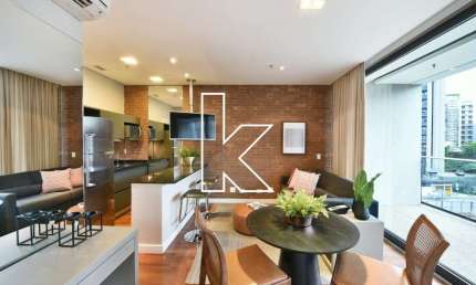 Apartamento com 1 quarto à venda na Rua Elvira Ferraz, 250, Vila Olímpia, São Paulo por R$ 1.150.000