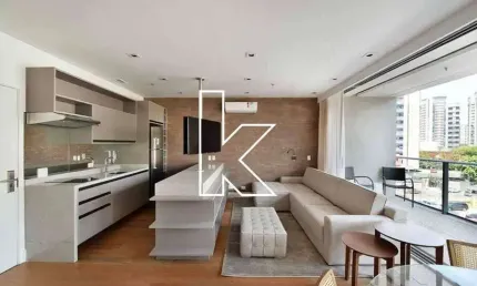 Apartamento com 1 quarto à venda na Rua Elvira Ferraz, 250, Vila Olímpia, São Paulo por R$ 1.810.000