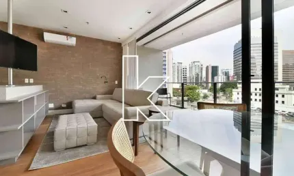Apartamento com 1 quarto à venda na Rua Elvira Ferraz, 250, Vila Olímpia, São Paulo por R$ 1.690.000